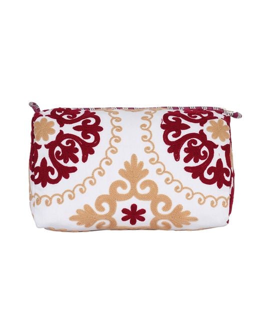 Conscious Yoga Collective Red The Suzani Three Piece Travel Set