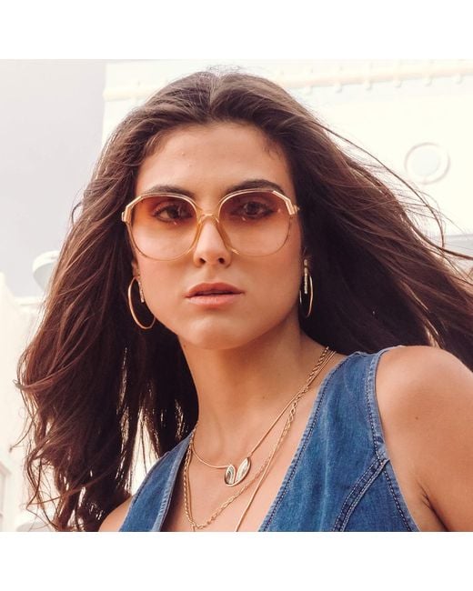 Glamrocks Jewelry Metallic Baguette Bar Hoops