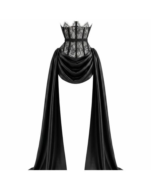 La Musa Black Baccara Skirt