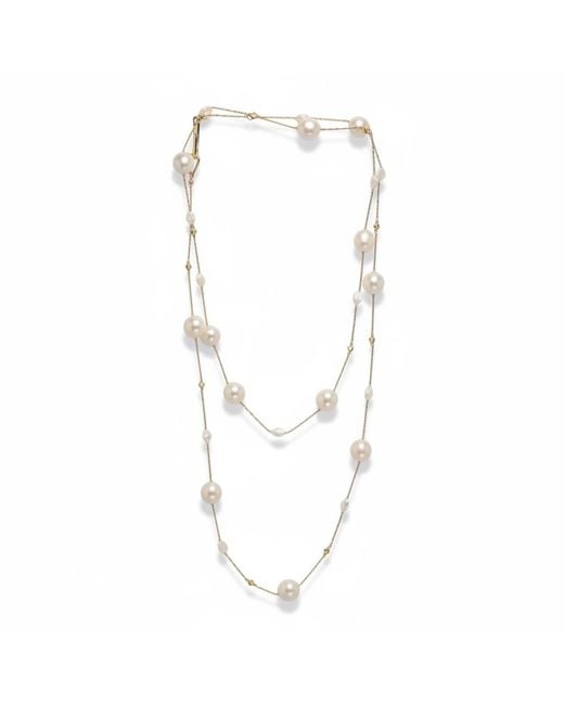Ninemoo Metallic Luna Cascade Necklace