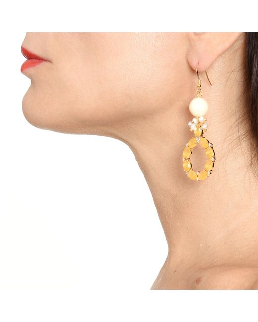 Addicted Metallic Iride Dangle Earrings Color