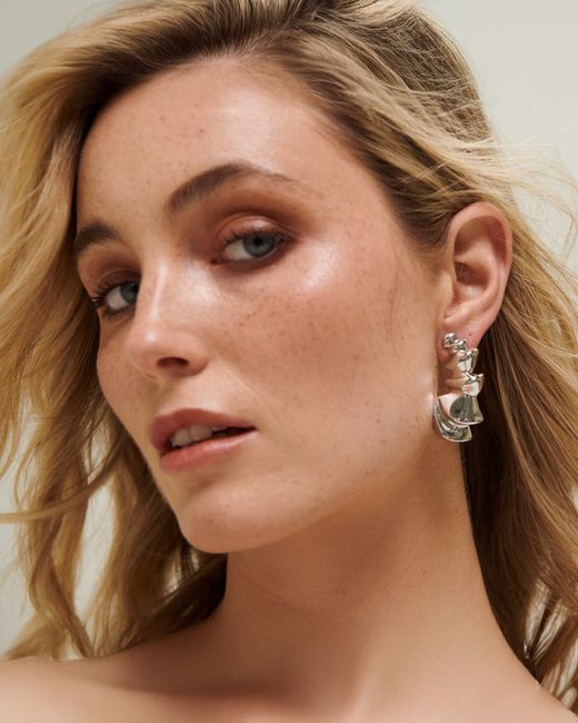Ornare the Label Metallic Marisa Earrings