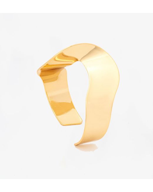 Uchi and Soto Metallic Nami Wave Bangle