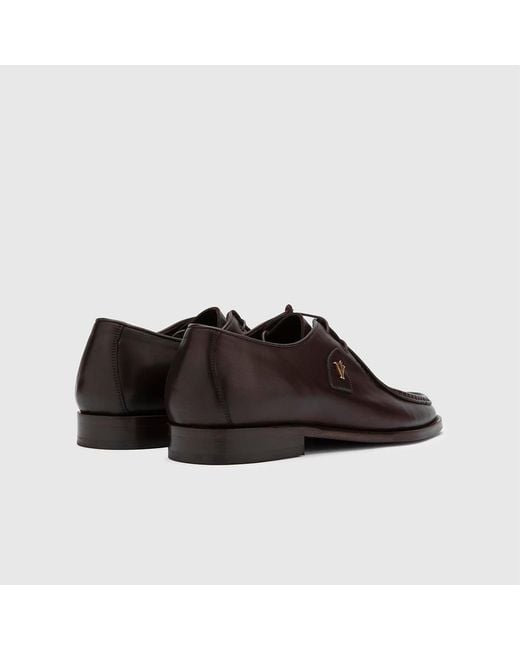 Ilvi Brown Espoo Aniline Leather Oxford for men