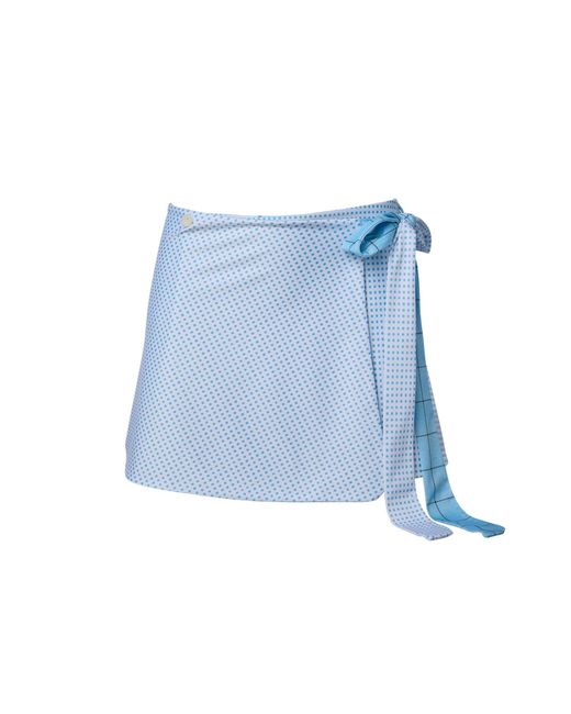 Ana Maison Blue Coco-Look Lumi Swimskirt
