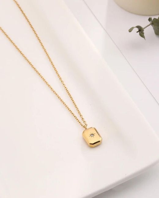 Kybele Studio Metallic Starlight Charm Necklace