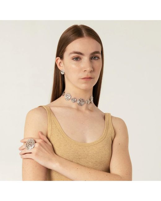 EVA REMENYI Metallic Origin Choker