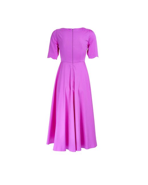 Sofia Tsereteli Purple Art Deco Gown