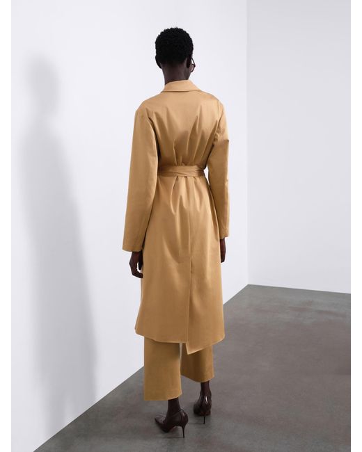 Sélone Natural Neutrals Colette Maxi Trench Warm Camel