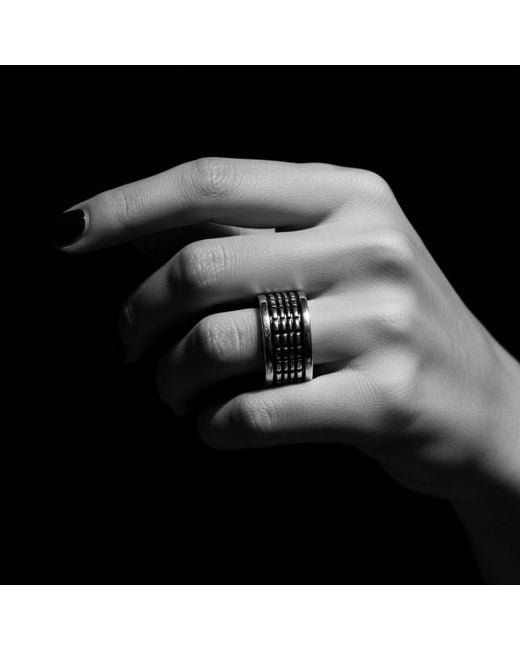 Tg-Jewellery by Tamara Gervasio White Crocodile Ring