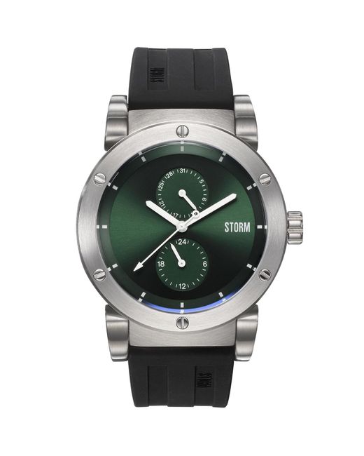 Storm Green Hydron Rubber for men