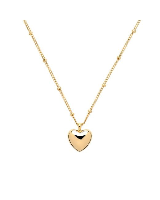 Emma Holland Jewellery Metallic Heart Pendant