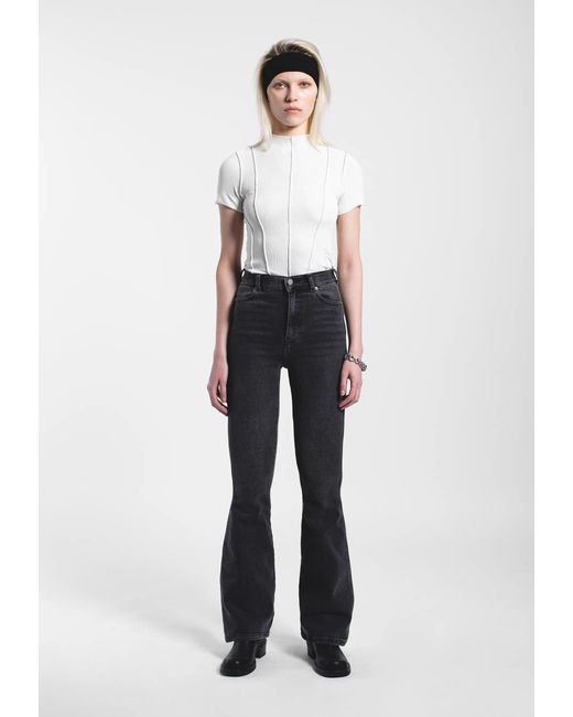 Dr. Denim Blue Moxy High Flare