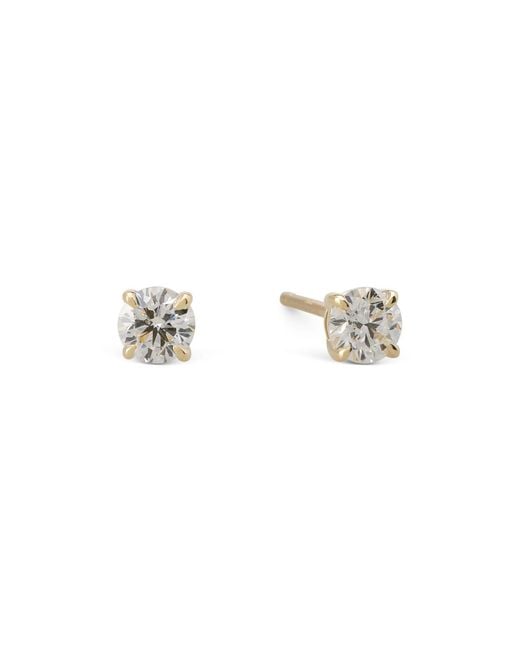 Dolcetto Designs Metallic Lab Grown Round Diamond Studs