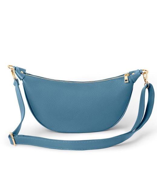 Betsy & Floss Blue Ambra Crossbody Waist Bag