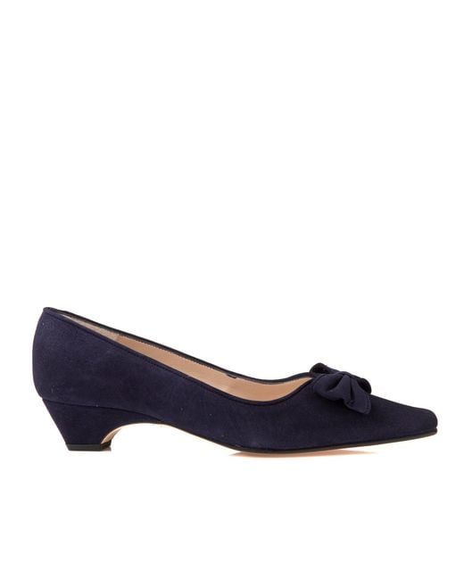 Franchetti Bond Blue Giada Suede Heel