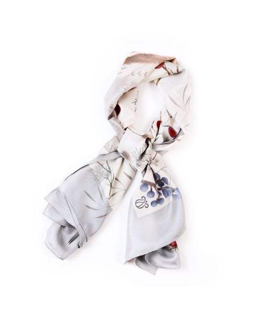 Silk&Soul Metallic Winter Scarf