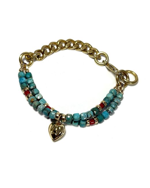 Rachel Nathan Blue Remix: Duo Mini & Coral Bracelet
