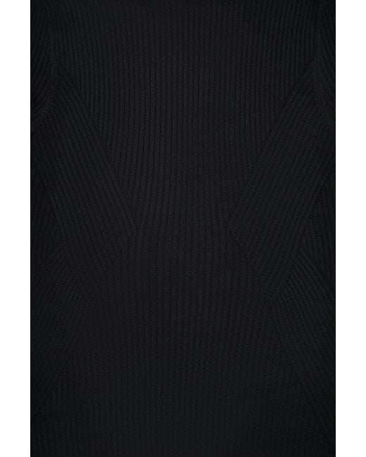 Guinea London Black Bella Roll Neck Sweater