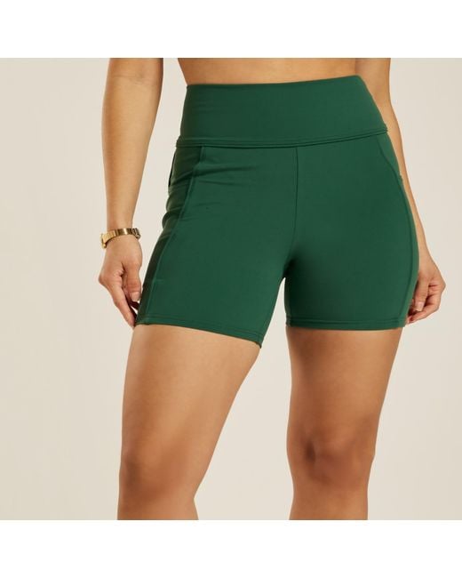 Be Athletica Green Be One Eighty Cycling Shorts