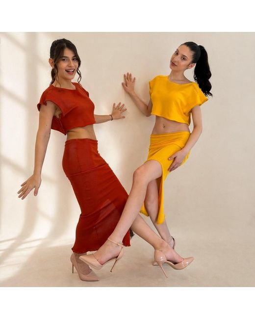Gajú Yellow Medina Skirt