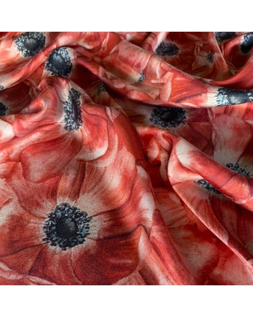Ralufineart Red Muse Scarf