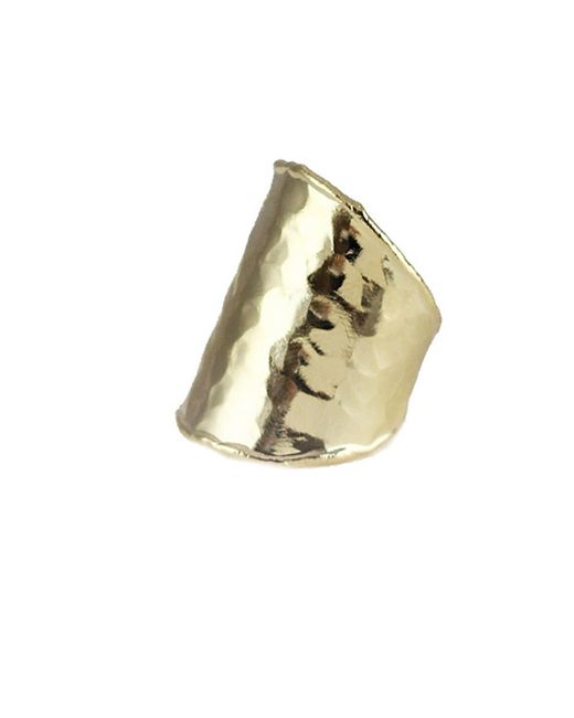 Marcia Moran Metallic Viona Open Hammered Ring