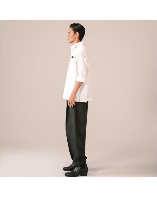 Collected Xx Black Fishtail Pants for men