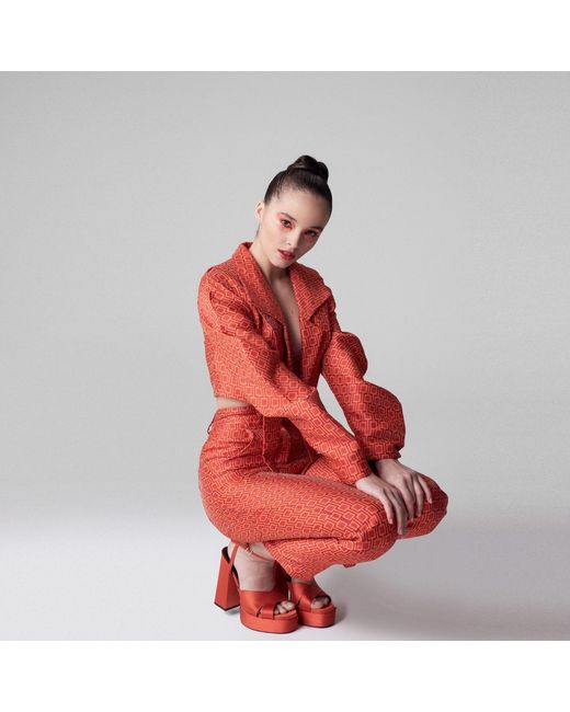Psychedelic Overdose. Red Mushroom Pants