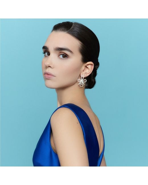 Lavani Jewels White Unconditional Love Earrings