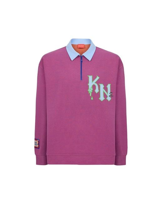 King Naked Purple Some Kind Of Monster Sweatshirt for men