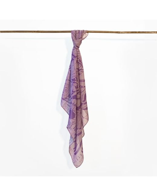 Lamberty Munich Purple One Hundred Seashells