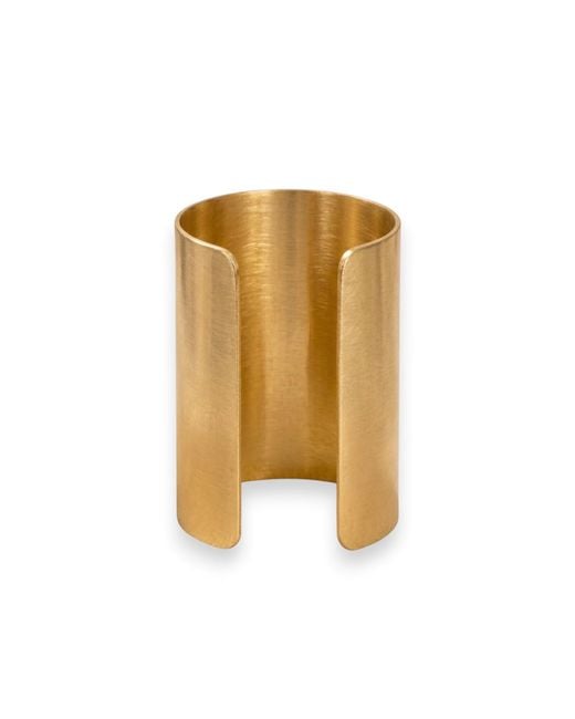 Oriaku Studio Yellow Finyé Arm Cuff