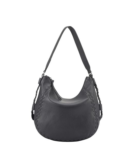 Lloyd Baker Black Penelope Leather Hobo/Shoulder Bag