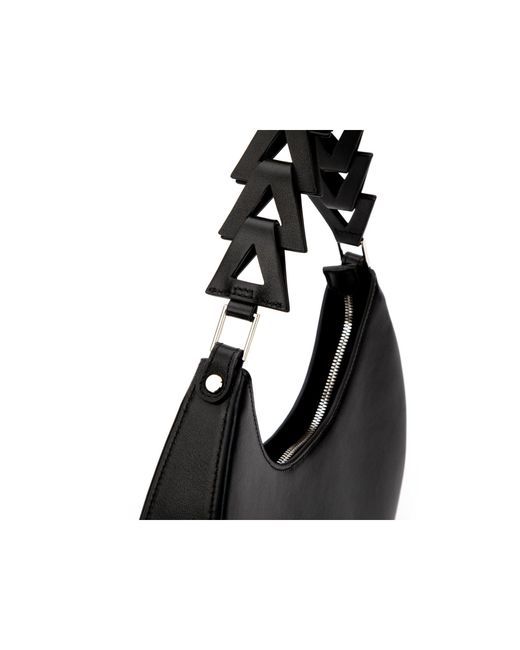 Jurgi Brand Black Napa Leather D Letter Bag