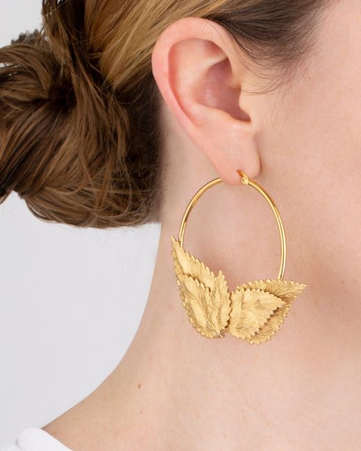 Pats Jewelry Metallic Neca Hoop Earrings