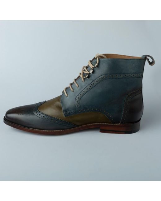 Zasta Studio Blue Sand Boots for men