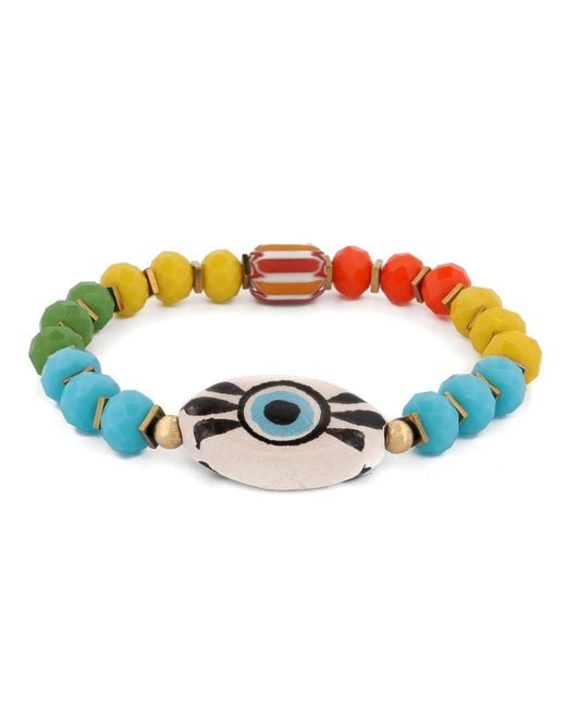 Ebru Jewelry Blue Sun Kissed Evil Eye Joyful Guardian Bracelet
