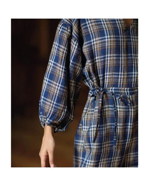 NUMBAT Gray Klara Tartan Jumpsuit