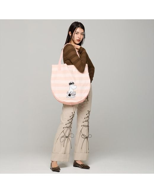 Kapture Pink Moominmamma Tote Bag