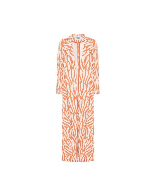 Roqaia Fashion House Pink Tangerine Dream Kaftan