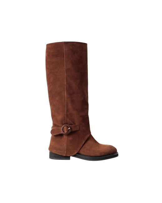 Blankens Brown The Michelle Chocolate Suede