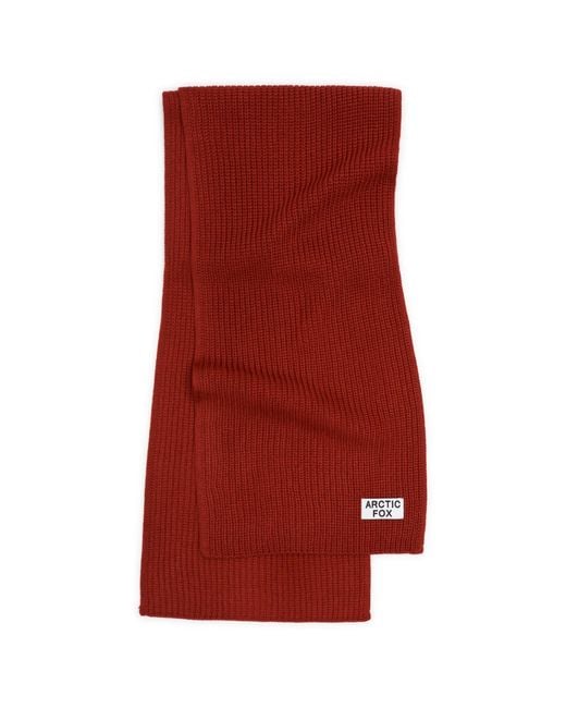 Arctic Fox & Co. Red Recycled Bottle Scarf