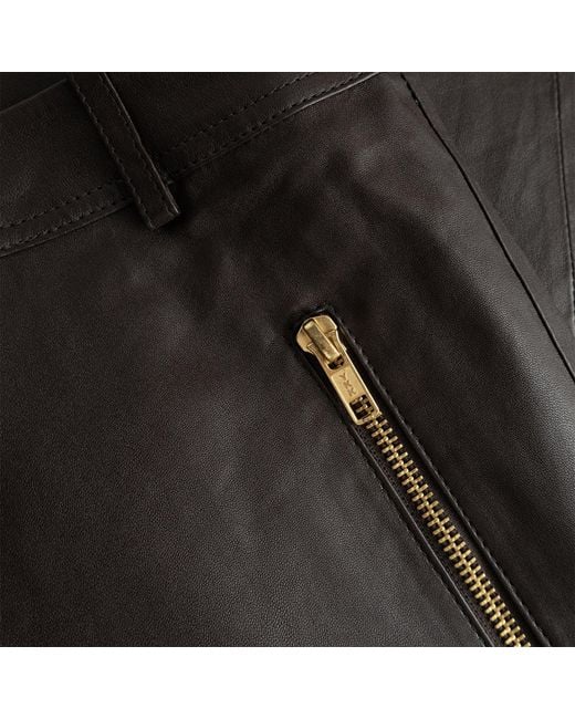 Zoe Gray Lucille Leather Pants