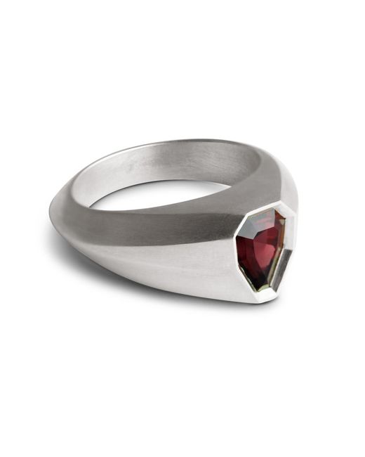 Kasun Metallic Signet Ring