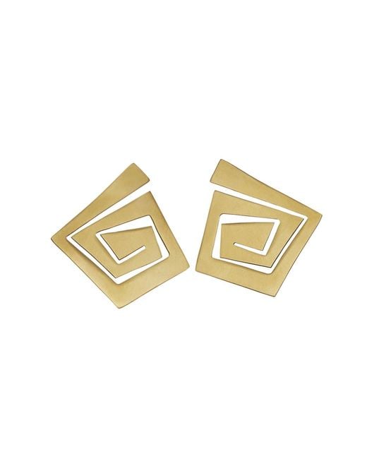 Zeworks Metallic Hypnosis Earrings