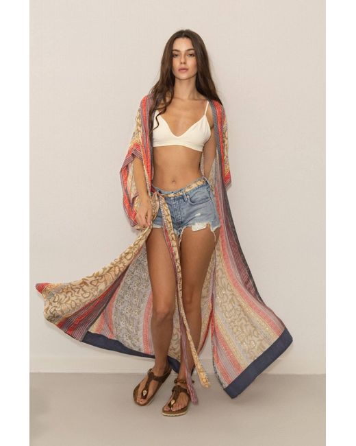 Muche Et Muchette Pink Avi Kimono