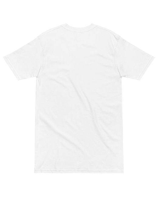 Anchor and Crew White Gustatory Originals Coffee & Croissant Heavy Cotton T-Shirt for men