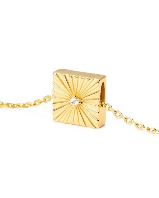 Kouree Metallic 'You'Ve Got This' Necklace Pendant Charm