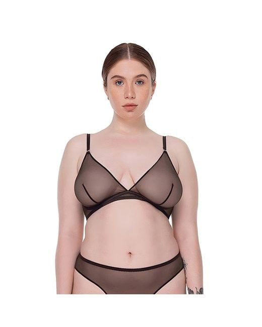 Zhilyova Brown Unnamed Gravity Bralette